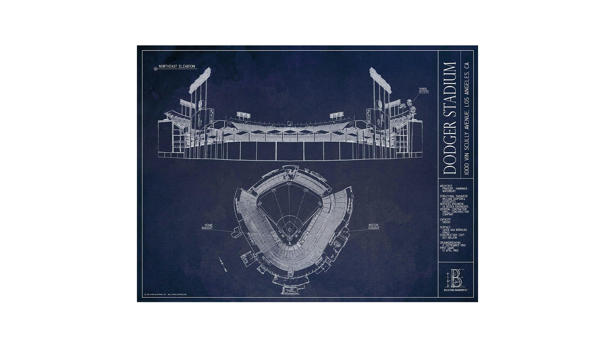Dodger Stadium Wall Art